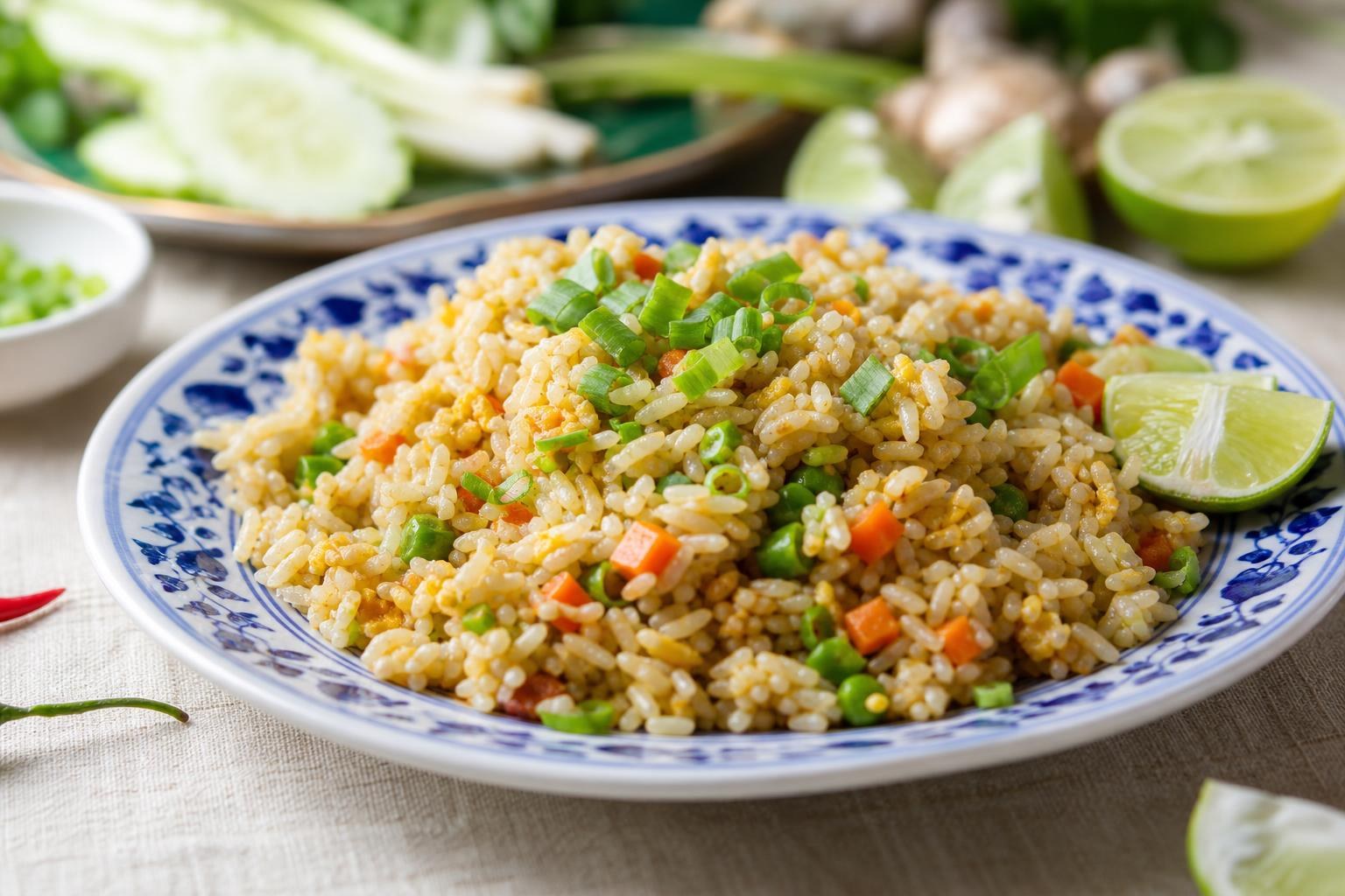 Khao Pad (Thai Fried Rice)
