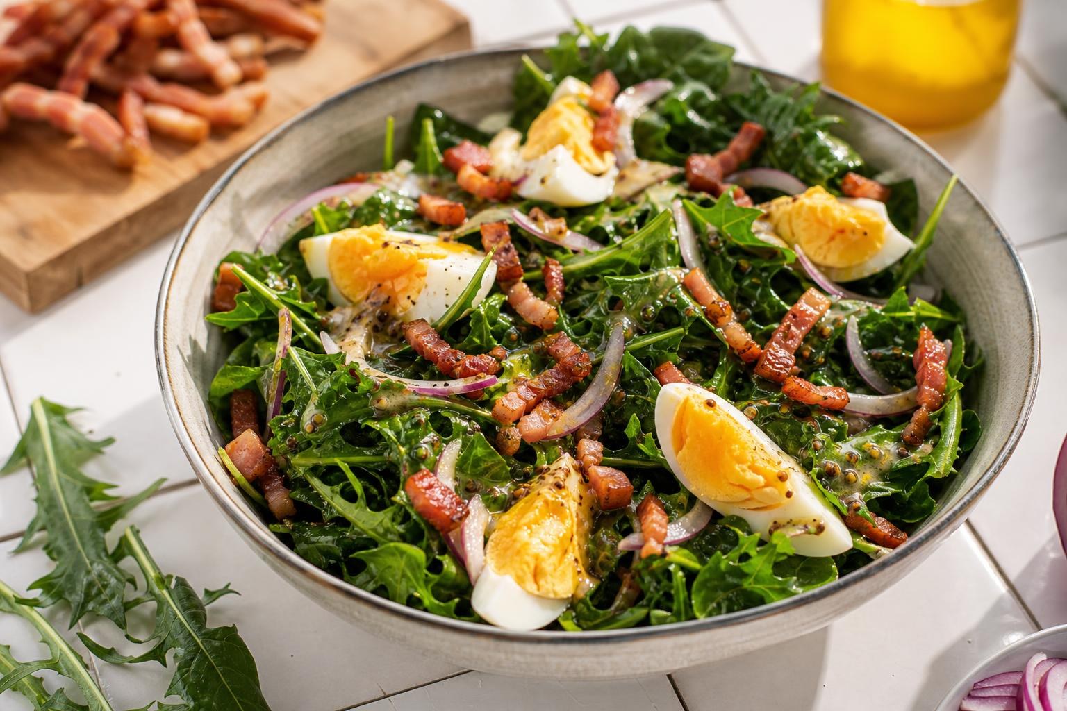 Salade de pissenlit