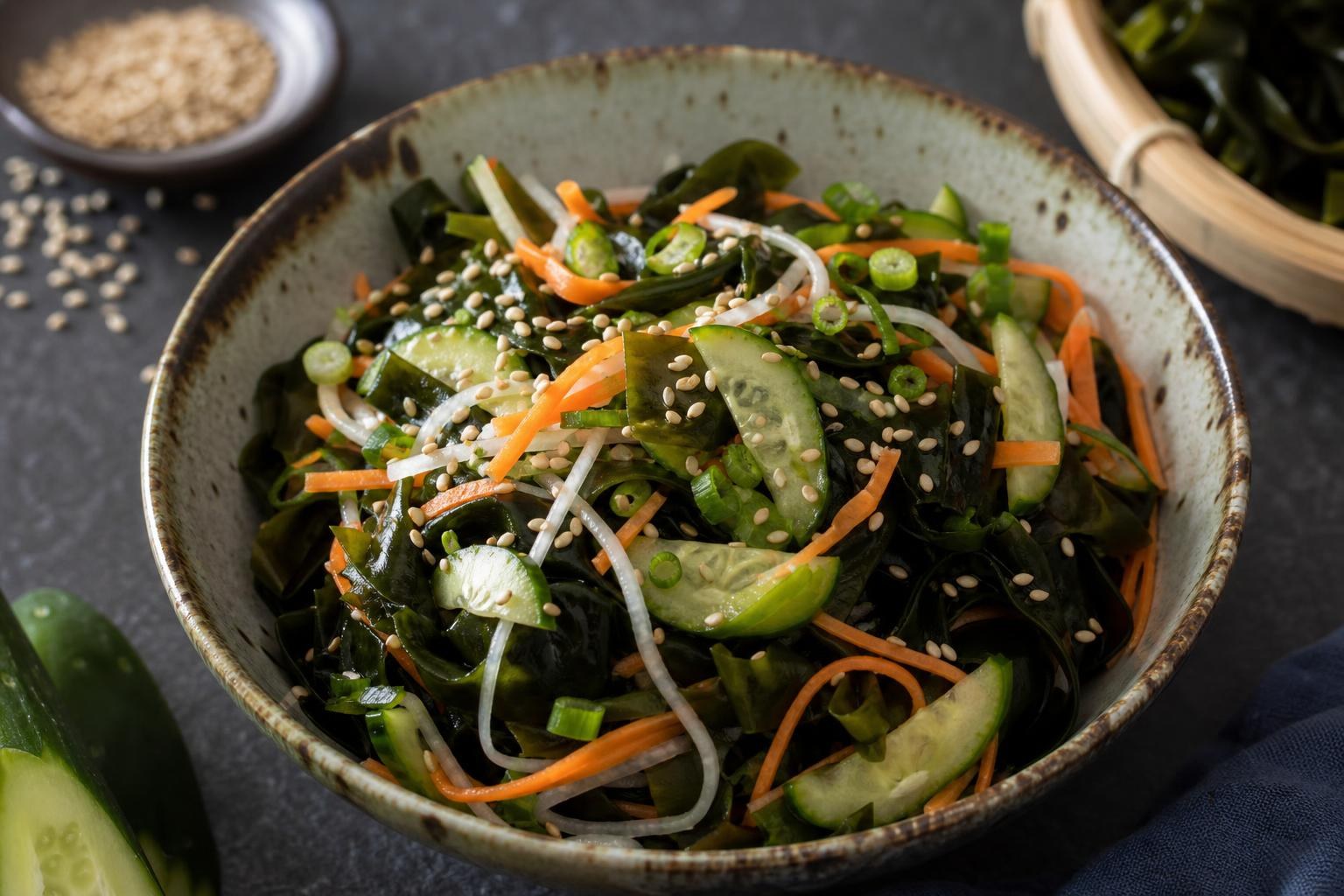 Okinawan seaweed salad