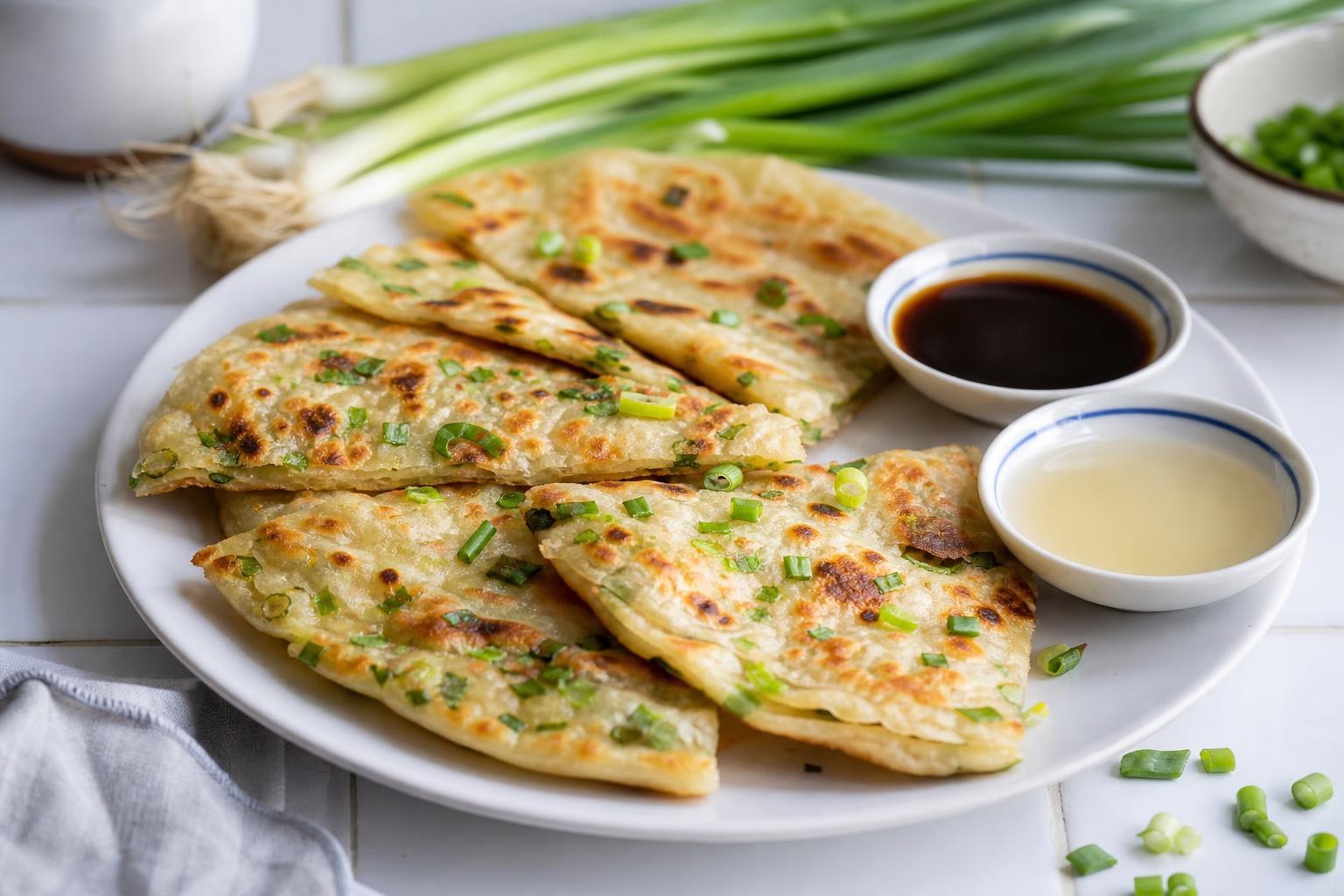 Scallion pancakes