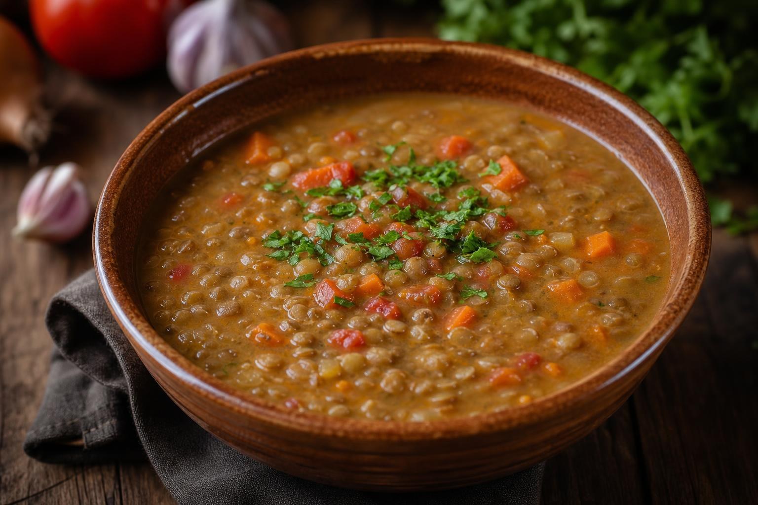 Linsensuppe