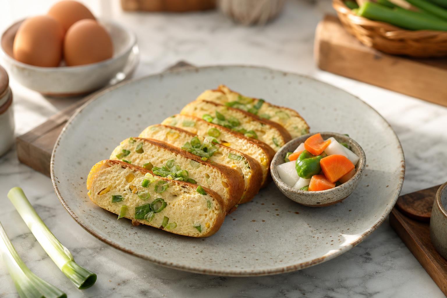 Gyeongju-Brot (gedämpftes Eierbrot)