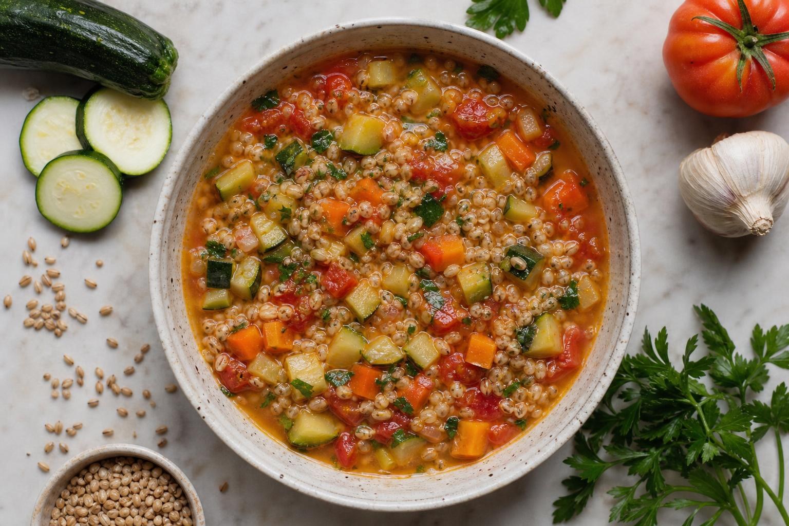 Minestra di farro